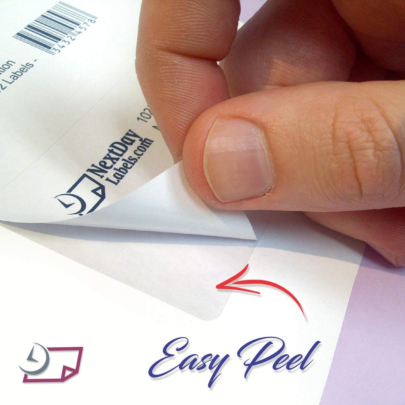 NextDayLabels - 8-1/2" x 11 24# Integrated Label Form with a 6x4 on Bottom Left (500) - Image 4